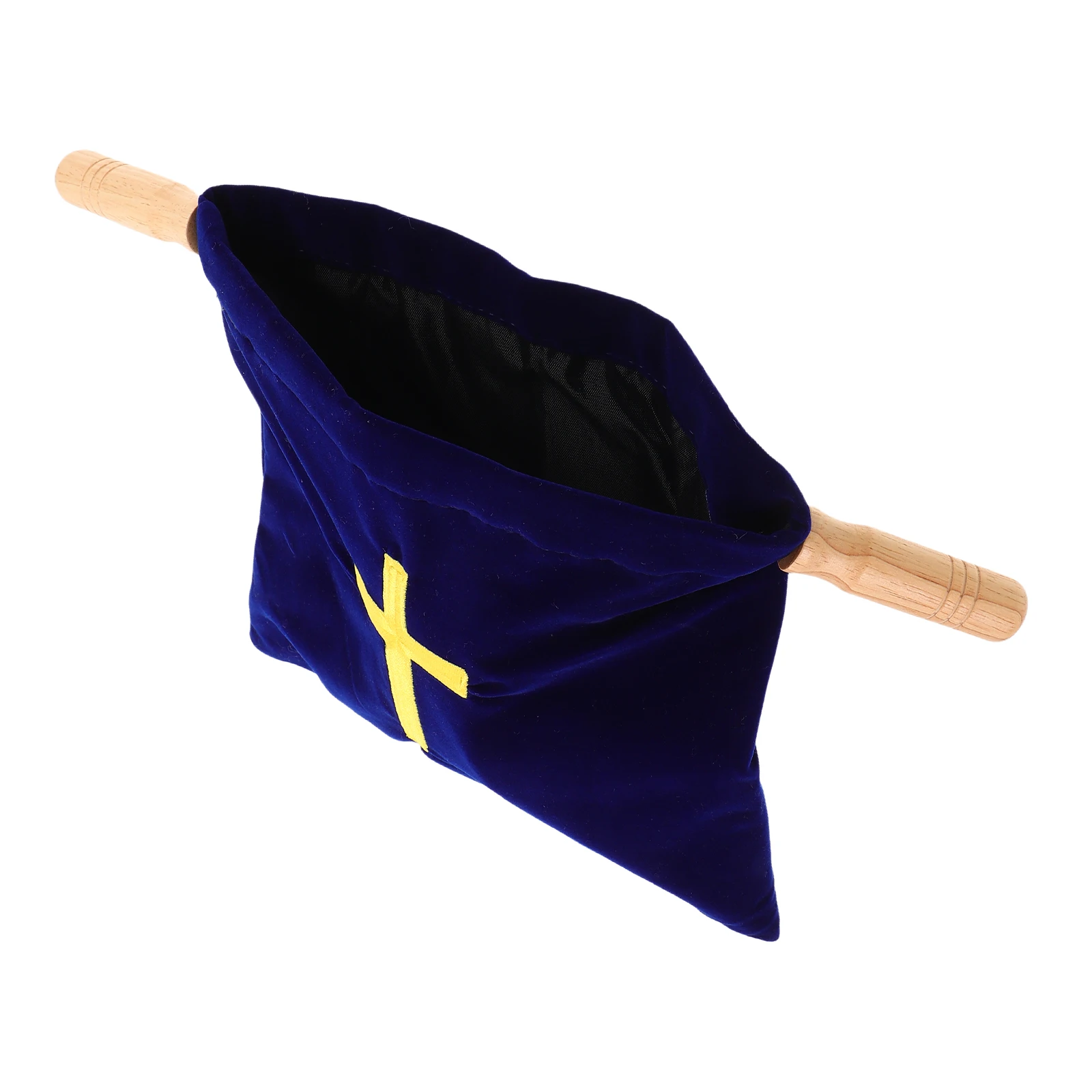 Church Offering Bag Embroidered Cross Fabric Wooden Large Capacity Communion Supplies Christening Baptism Party Decorations
Church Offering Bag Embroidered Cross Fabric Wooden Large Capacity Communion Supplies Christening Baptism Party Decorations