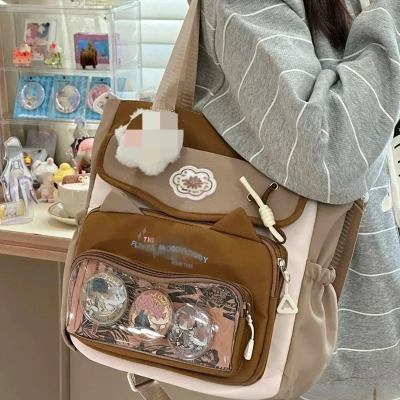 Y2K Cartoon Ulzzang Ita Bag Cute Sweet Women's Tote Bag Preppy Style Large Capacity Harajuku Single Shoulder Crossbody Bag
Y2K Cartoon Ulzzang Ita Bag Cute Sweet Women's Tote Bag Preppy Style Large Capacity Harajuku Single Shoulder Crossbody Bag