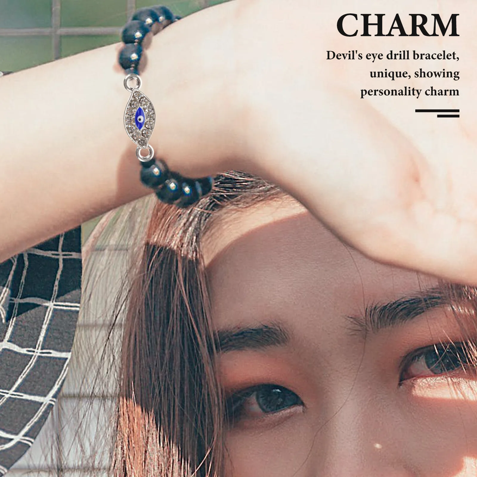20Pcs Evil Eye Charms Zinc Alloy Pendant Connectors DIY Jewelry Making Supplies Lightweight Necklace Bracelet Keychain 
20Pcs Evil Eye Charms Zinc Alloy Pendant Connectors DIY Jewelry Making Supplies Lightweight Necklace Bracelet Keychain