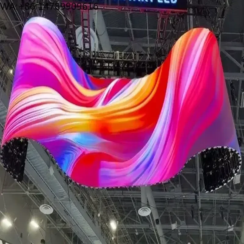 0.5m*0.5m Flexible Cabinet Semi-Outdoor P3.91 Curve Display ScreenCustom Weatherproof Outdoor LED Display
0.5m*0.5m Flexible Cabinet Semi-Outdoor P3.91 Curve Display ScreenCustom Weatherproof Outdoor LED Display