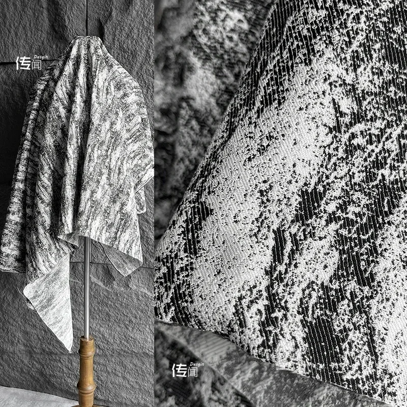 Grey White Irregular Jacquard Fabric Designer Cloting for Bag Skirt Background Cloth Wholesale By Meters Diy Sewing Material
Grey White Irregular Jacquard Fabric Designer Cloting for Bag Skirt Background Cloth Wholesale By Meters Diy Sewing Material