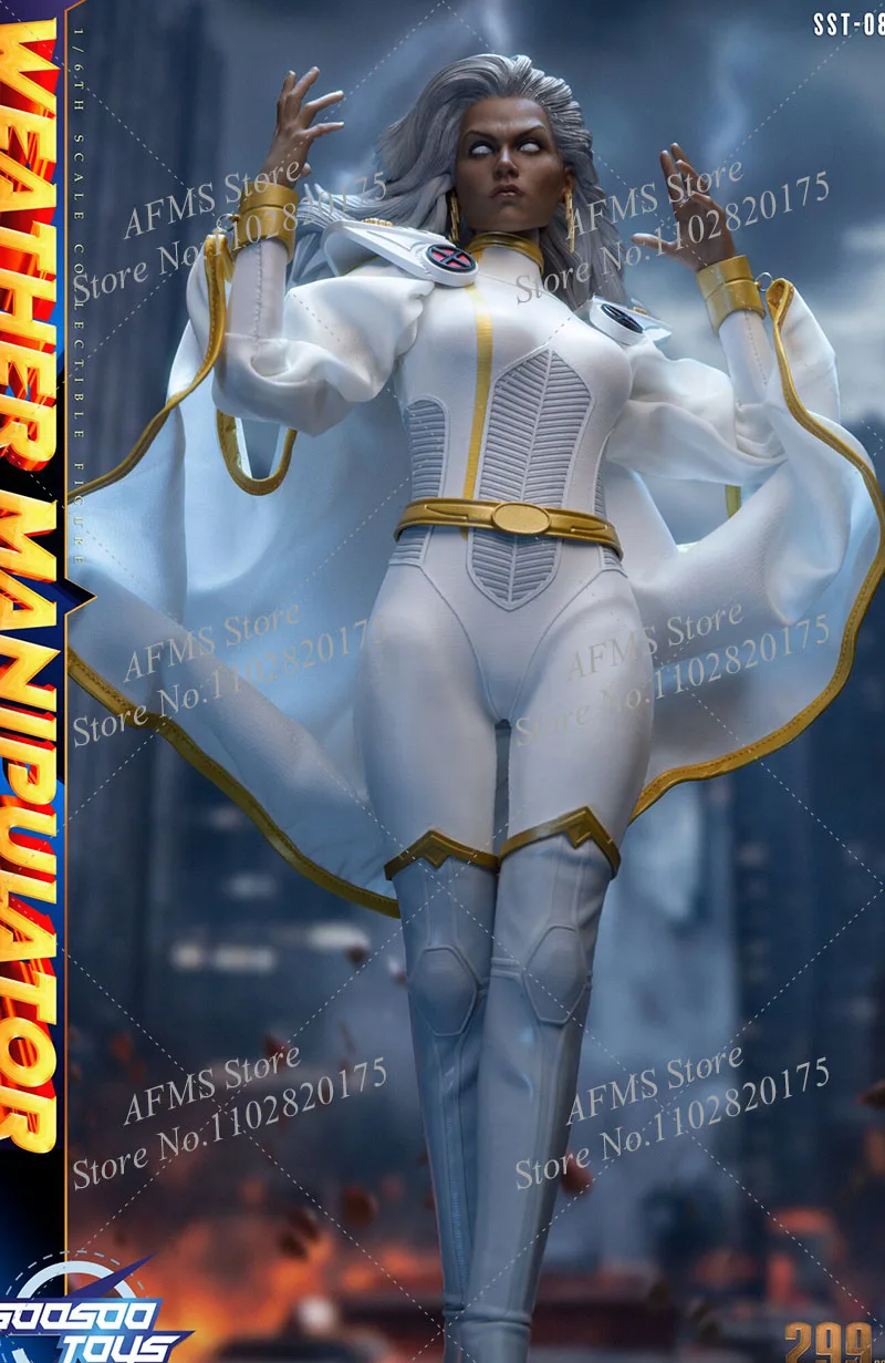 Soosootoys SST-087 1/6 Scale Collectible Figure Mutant Storm Operator Storm Goddess Full Set 12Inch Women Soldier Action Figure
Soosootoys SST-087 1/6 Scale Collectible Figure Mutant Storm Operator Storm Goddess Full Set 12Inch Women Soldier Action Figure