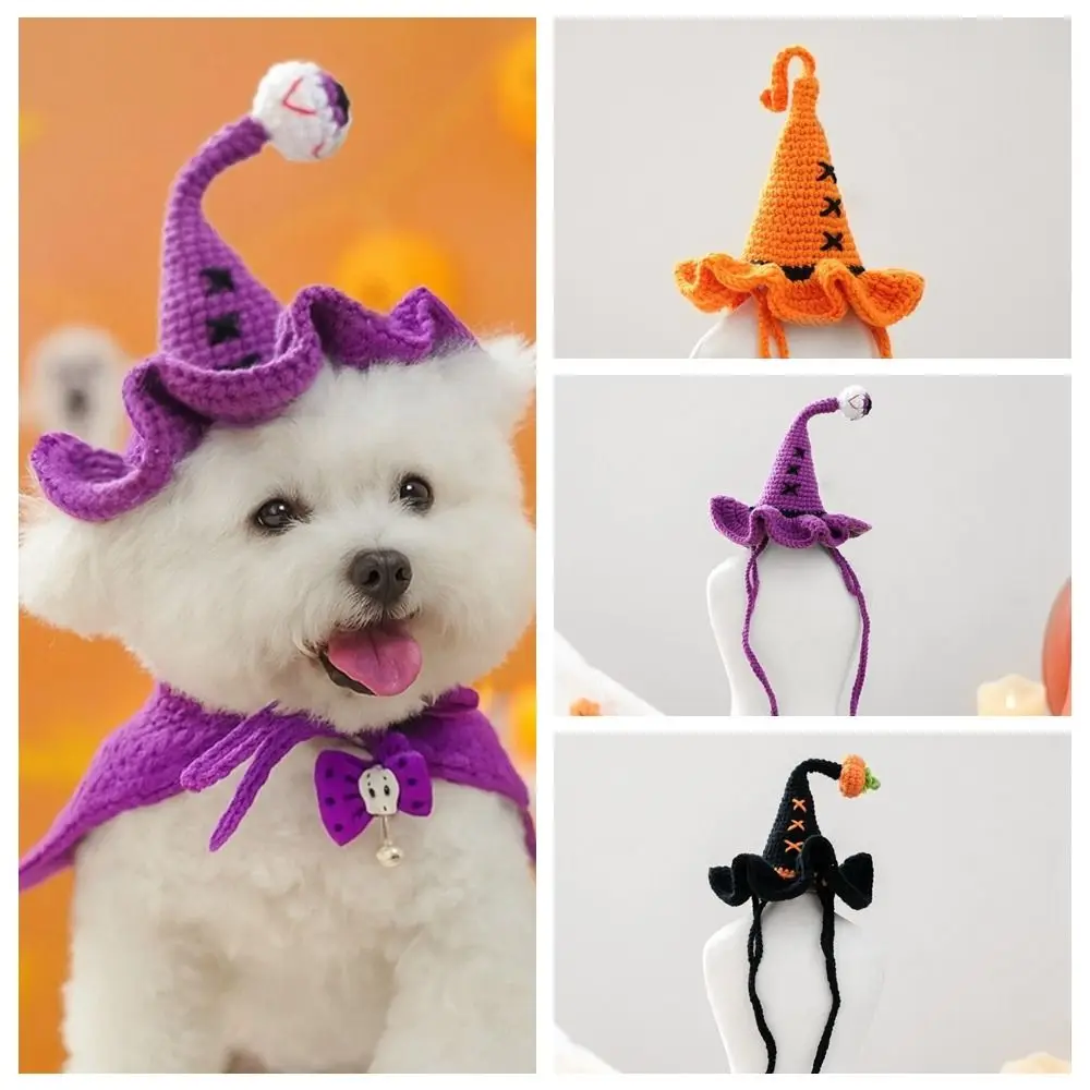 Durable Breathable Halloween Dog Hat Mini Ghost Woven Pets Wizard Hat Cartoon Fashionable Halloween Cat Headgear For Rabbit
Durable Breathable Halloween Dog Hat Mini Ghost Woven Pets Wizard Hat Cartoon Fashionable Halloween Cat Headgear For Rabbit