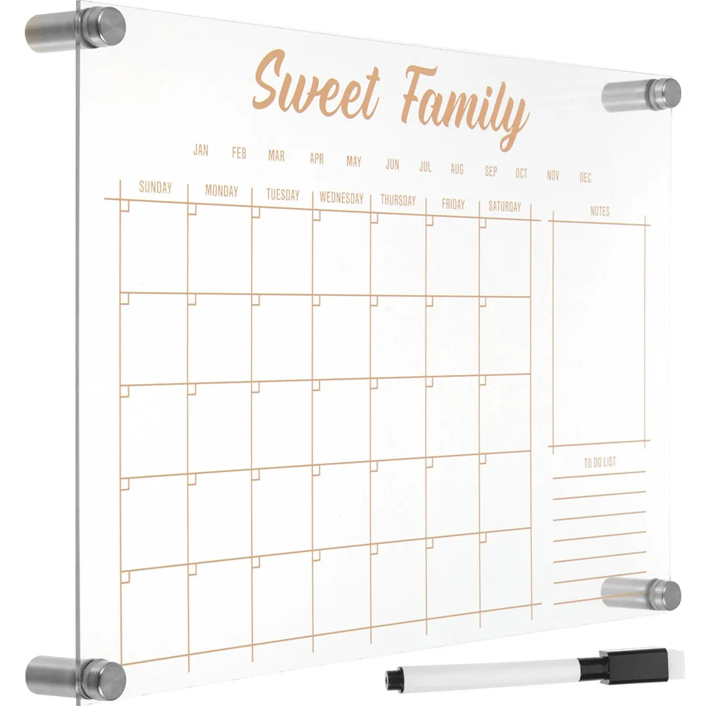 1Set Handwritten Erasable Message Board Acrylic Multifunctional Memo Board for Office Home Restaurant Hotel Weekly Planning
1Set Handwritten Erasable Message Board Acrylic Multifunctional Memo Board for Office Home Restaurant Hotel Weekly Planning