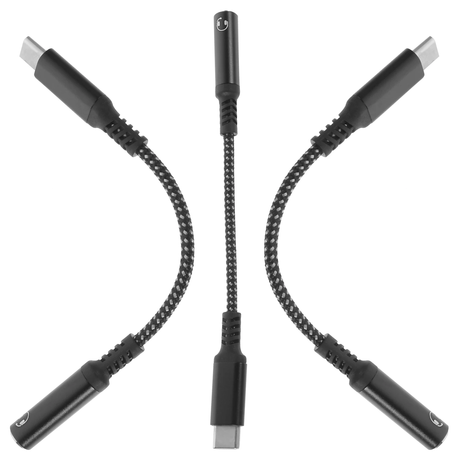 3pcs C to Adapter For Headphones 3 5mm Headphone Adapter Cable Aluminum Alloy Durable Compact Plug Play Audio Jack USB C 
3pcs C to Adapter For Headphones 3 5mm Headphone Adapter Cable Aluminum Alloy Durable Compact Plug Play Audio Jack USB C