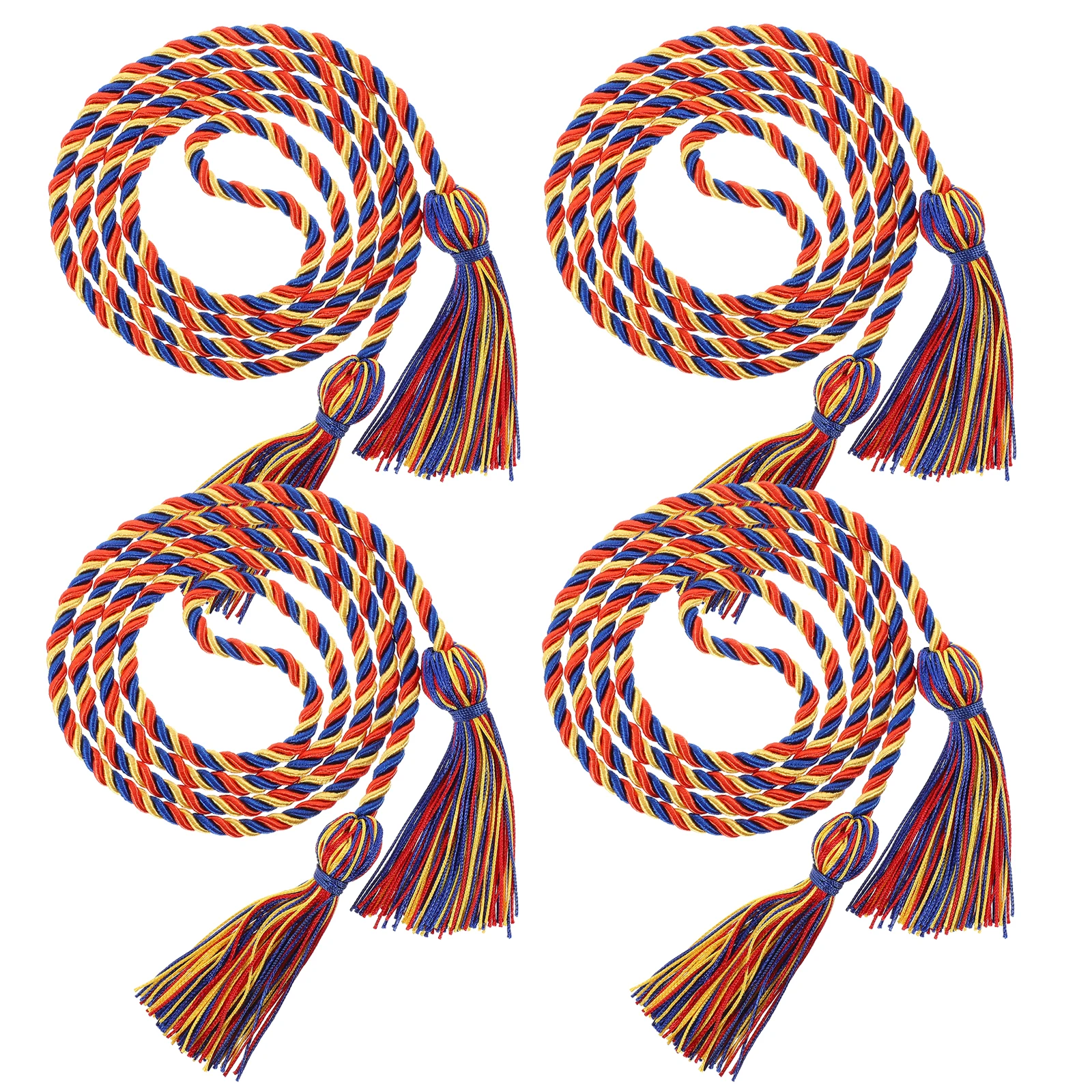 4 Pcs Graduation Honor Cord Braided Cords Polyester Gown Tassel Decoration Party Supplies Wedding Dress Accessories
4 Pcs Graduation Honor Cord Braided Cords Polyester Gown Tassel Decoration Party Supplies Wedding Dress Accessories