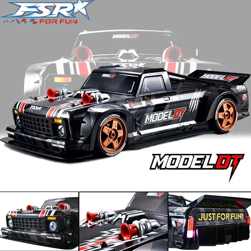 FSR МОДЕЛЬ DT 6S 8S 1/7 Бесщетоки 4WD RTR 2,4 ГГц RC Моделирование Электрический пульт дистанционного управления Модель автомобиля на дороге Игрушки для взрослых и детей 
FSR МОДЕЛЬ DT 6S 8S 1/7 Бесщетоки 4WD RTR 2,4 ГГц RC Моделирование Электрический пульт дистанционного управления Модель автомобиля на дороге Игрушки для взрослых и детей