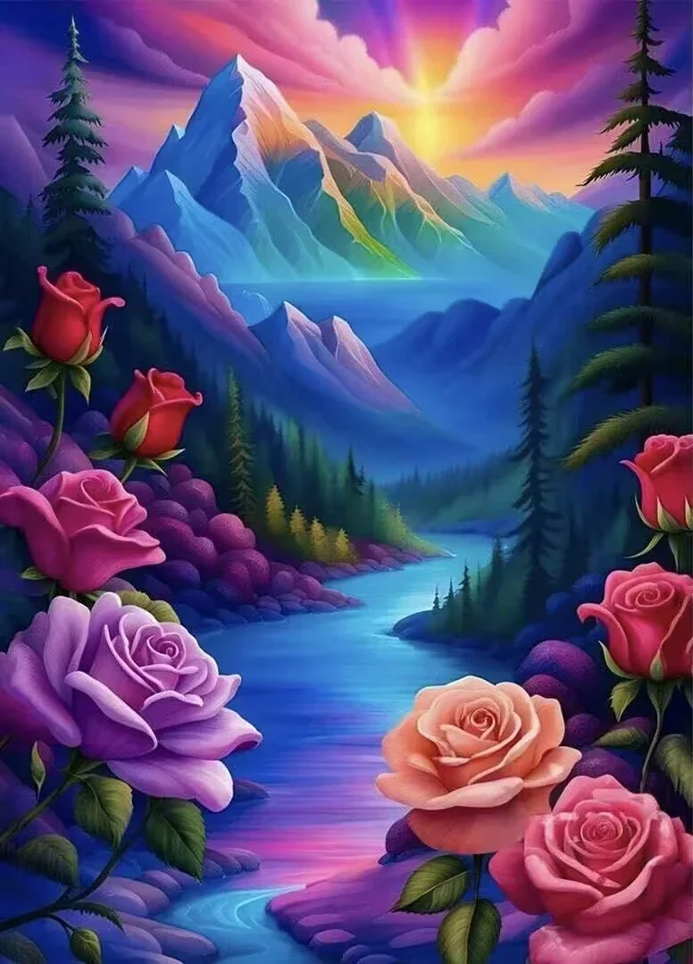 Sunature AB Алмазная живопись Art Полный квадратный круглый дрель Роза Гора Набор алмазной живописи 5-10 AB цвета
Sunature AB Алмазная живопись Art Полный квадратный круглый дрель Роза Гора Набор алмазной живописи 5-10 AB цвета