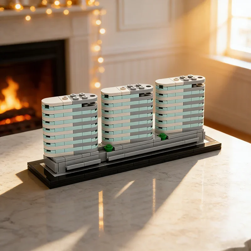 284pcs MOC Bratislava Tri Veze Complex Architecture Model Building Blocks Christmas Gifts Education Toys Brick Idea
284pcs MOC Bratislava Tri Veze Complex Architecture Model Building Blocks Christmas Gifts Education Toys Brick Idea
