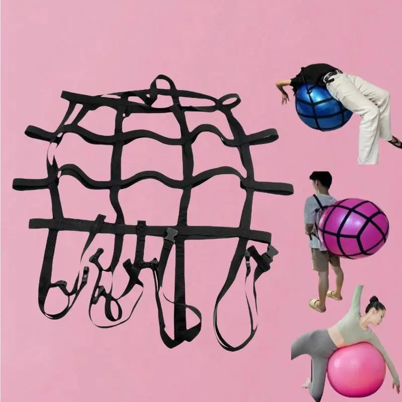 Yoga Ball Strap Exercise Ball Auxiliary Strap Portable Adjustable Belt For Outdoor Travel Home Classroom Pilates Stretching 
Yoga Ball Strap Exercise Ball Auxiliary Strap Portable Adjustable Belt For Outdoor Travel Home Classroom Pilates Stretching
