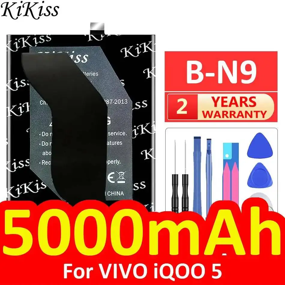 Mobile Phone Battery Environmentally Friendly 5000Mah B-N9 For Vivo Iqoo 5 Reliable Replacement
Mobile Phone Battery Environmentally Friendly 5000Mah B-N9 For Vivo Iqoo 5 Reliable Replacement