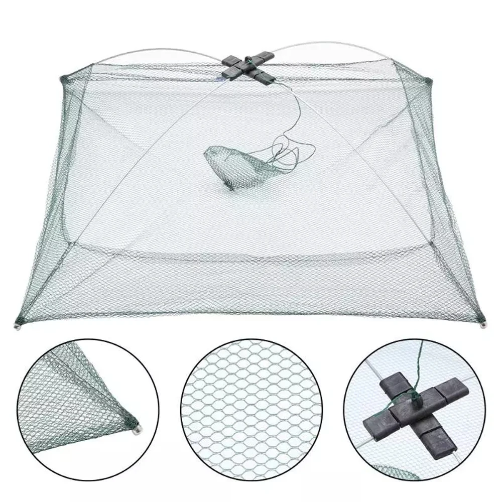Shrimp Fishing Gadgets Shrimp Net Mesh 60*60cm Nylon Casting Net Fishing Cage Shrimp Cage Fishing Net
Shrimp Fishing Gadgets Shrimp Net Mesh 60*60cm Nylon Casting Net Fishing Cage Shrimp Cage Fishing Net