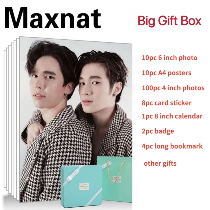 Maxnat HD Poster+Calendar+Bookmark+Card Sticker+Badge+Card Stationary Set, Thai TV Two Worlds Drama Stills Tin Box Gift Package
Maxnat HD Poster+Calendar+Bookmark+Card Sticker+Badge+Card Stationary Set, Thai TV Two Worlds Drama Stills Tin Box Gift Package