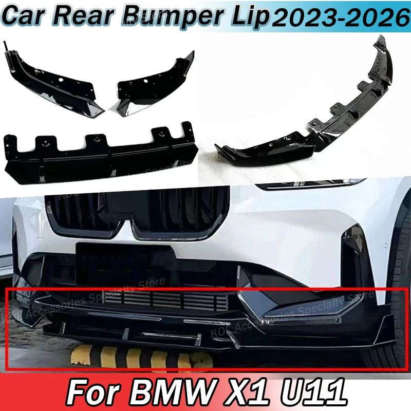 Car Front Bumper Lip For BMW X1 U11 2023-2026 Standard Style Splitter Spoiler Diffuser Guard Protector Trim Body Kit Exterior
Car Front Bumper Lip For BMW X1 U11 2023-2026 Standard Style Splitter Spoiler Diffuser Guard Protector Trim Body Kit Exterior