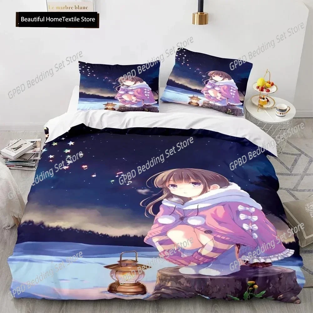 Luxury New 3D Print Kawaii Girl Bedding Set Anime Sexy Girl Duvet Cover Double Twin Full Queen King Adult Kids Quilt Cover
Luxury New 3D Print Kawaii Girl Bedding Set Anime Sexy Girl Duvet Cover Double Twin Full Queen King Adult Kids Quilt Cover