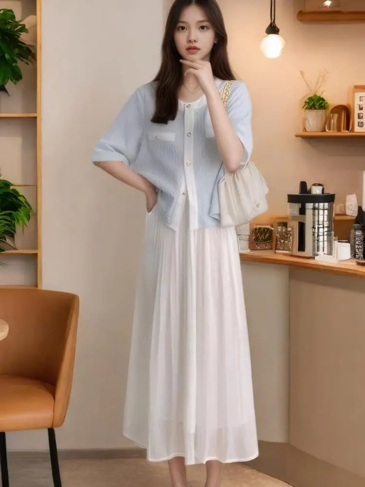 Women's Elegant Design Fashion Two Piece Set 2025 Autumn Short Jacket High Waist Skirt Suit Chic Office Street Wear Outfit
Women's Elegant Design Fashion Two Piece Set 2025 Autumn Short Jacket High Waist Skirt Suit Chic Office Street Wear Outfit