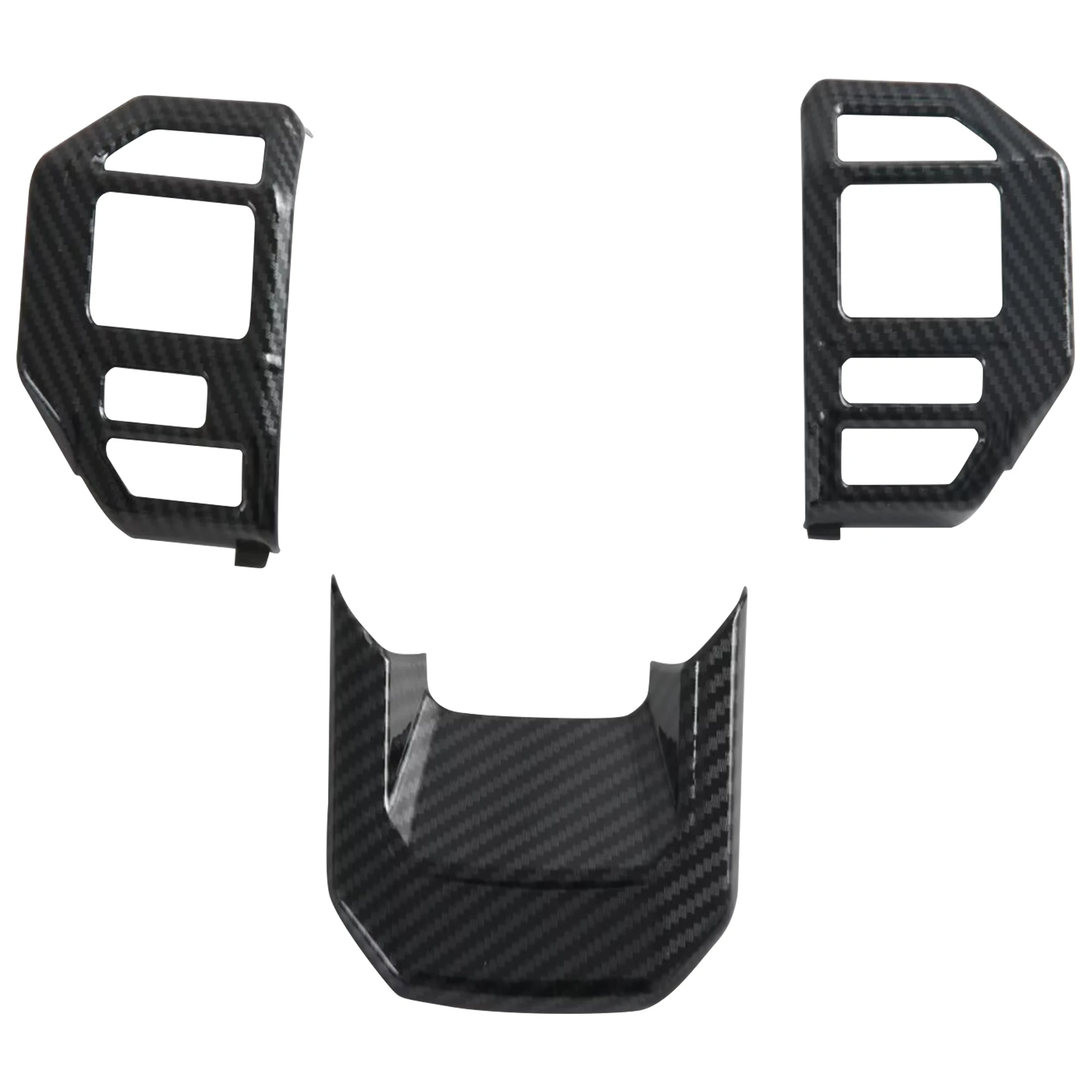for Toyota Hilux AN220 AN230 Fuel Version 2026 Car Accessories Steering Wheel Trim Cover Sticker ABS Carbon Fiber Black 3pcs
for Toyota Hilux AN220 AN230 Fuel Version 2026 Car Accessories Steering Wheel Trim Cover Sticker ABS Carbon Fiber Black 3pcs