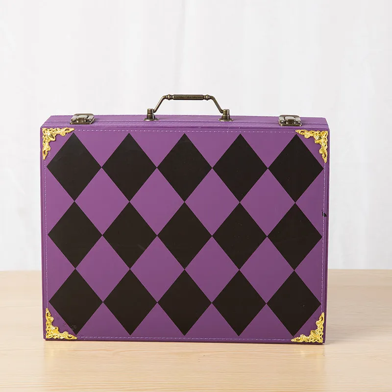 Reverse:1999 Vertin Purple Suitcase Cosplay Props Vintage Hand-held Storage Leather Box Halloween Party Photography Accessories
Reverse:1999 Vertin Purple Suitcase Cosplay Props Vintage Hand-held Storage Leather Box Halloween Party Photography Accessories