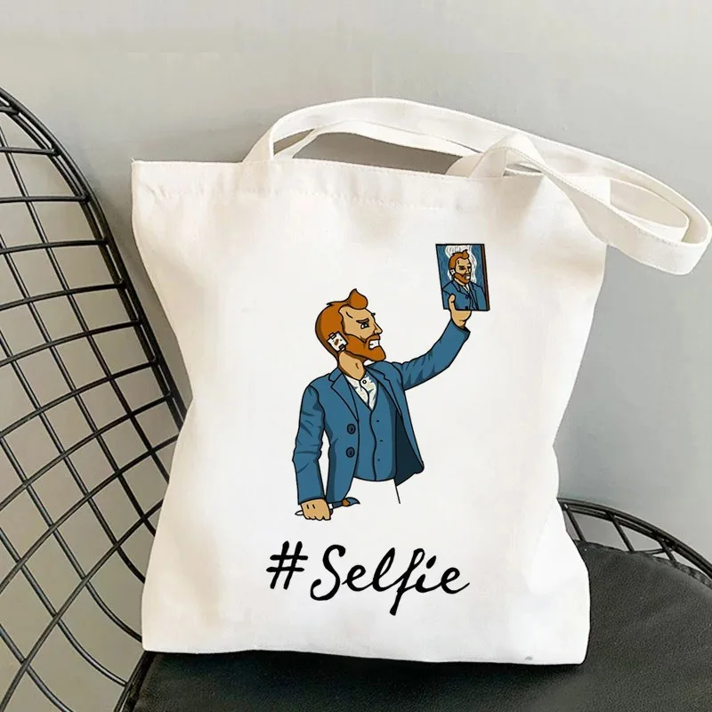 Van Gogh Painting Printed Canvas Bag Shoulder Bag Student Fashion Tote Bag Shoulder Bag Student Gift Shopping Bag
Van Gogh Painting Printed Canvas Bag Shoulder Bag Student Fashion Tote Bag Shoulder Bag Student Gift Shopping Bag