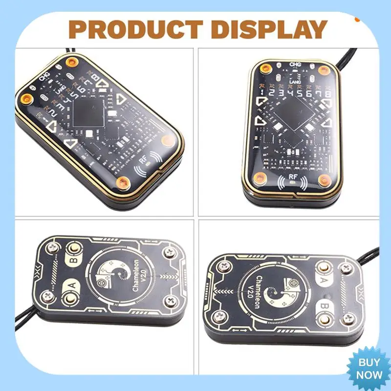 A47Z Chameleon Ultra V2.0 RFID Smart Chip Reader Emulator+2Xcuid Keychain/Card 125Khz 13.56Mhz Card Decode NFC Duplicator
A47Z Chameleon Ultra V2.0 RFID Smart Chip Reader Emulator+2Xcuid Keychain/Card 125Khz 13.56Mhz Card Decode NFC Duplicator