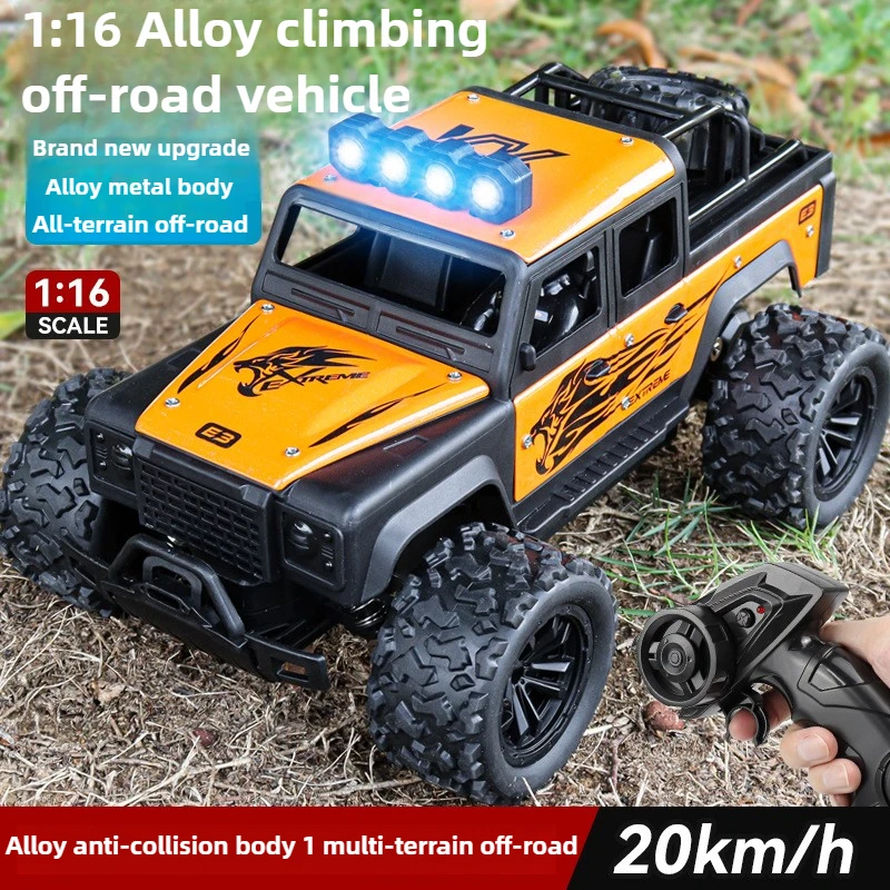 Игрушечный автомобиль Cool Stuff, забавный подарок: 16, легкосплавный альпинистский внедорожный радиоуправляемый грузовик, автомобиль с дистанционным управлением, высокоскоростной 4WD радиоуправляемый дрифт-автомобиль, игрушки для мальчиков 
Игрушечный автомобиль Cool Stuff, забавный подарок: 16, легкосплавный альпинистский внедорожный радиоуправляемый грузовик, автомобиль с дистанционным управлением, высокоскоростной 4WD радиоуправляемый дрифт-автомобиль, игрушки для мальчиков