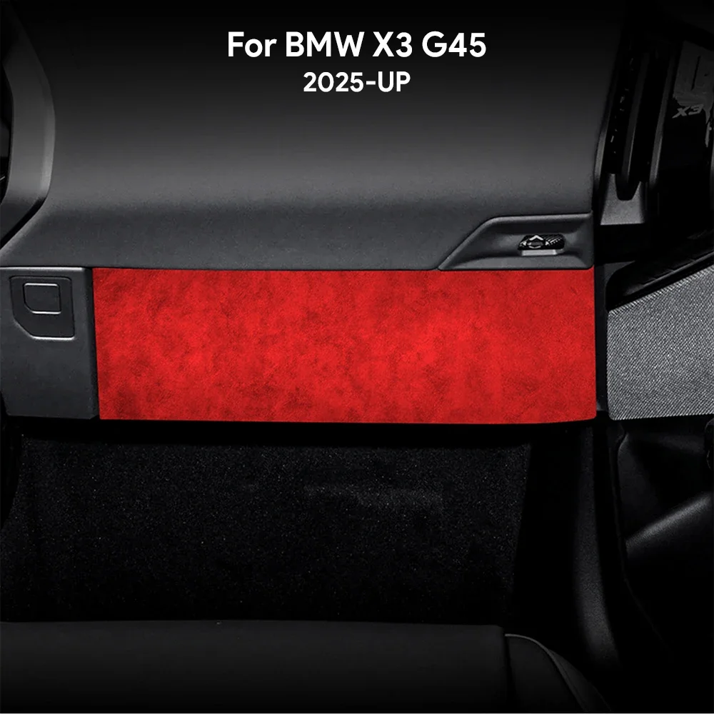 Италия, супер замшевая наклейка для BMW X3 G48 G45 2025 2026, антигрязный второй пилот, перчаточная коробка, наклейка, отделка, аксессуары для салона автомобиля
Италия, супер замшевая наклейка для BMW X3 G48 G45 2025 2026, антигрязный второй пилот, перчаточная коробка, наклейка, отделка, аксессуары для салона автомобиля