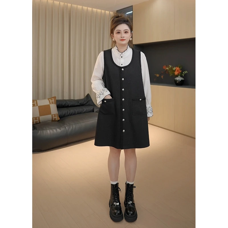 Комплект Faion больших размеров Fat Sister MM, женская одежда большого размера, французский двор, вышитая блузка с воротником-стойкой, жилет, юбка...
Комплект Faion больших размеров Fat Sister MM, женская одежда большого размера, французский двор, вышитая блузка с воротником-стойкой, жилет, юбка...