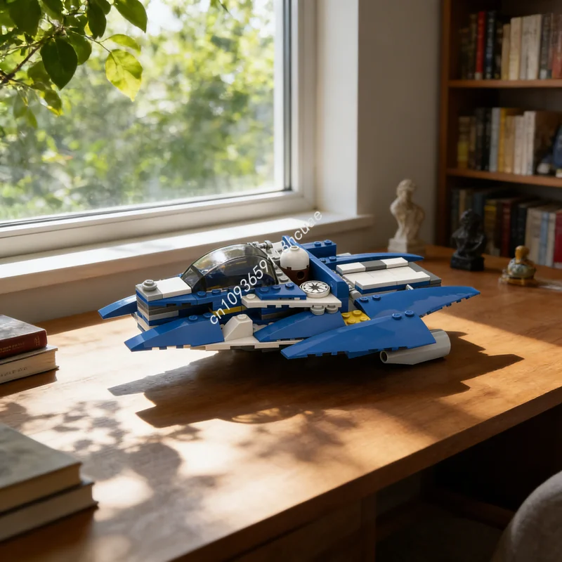 Набор для сборки модели звездного истребителя Пло Кун (106 деталей), конструктор MOC, развивающая игрушка, идея для креативного подарка на Рождество
Набор для сборки модели звездного истребителя Пло Кун (106 деталей), конструктор MOC, развивающая игрушка, идея для креативного подарка на Рождество