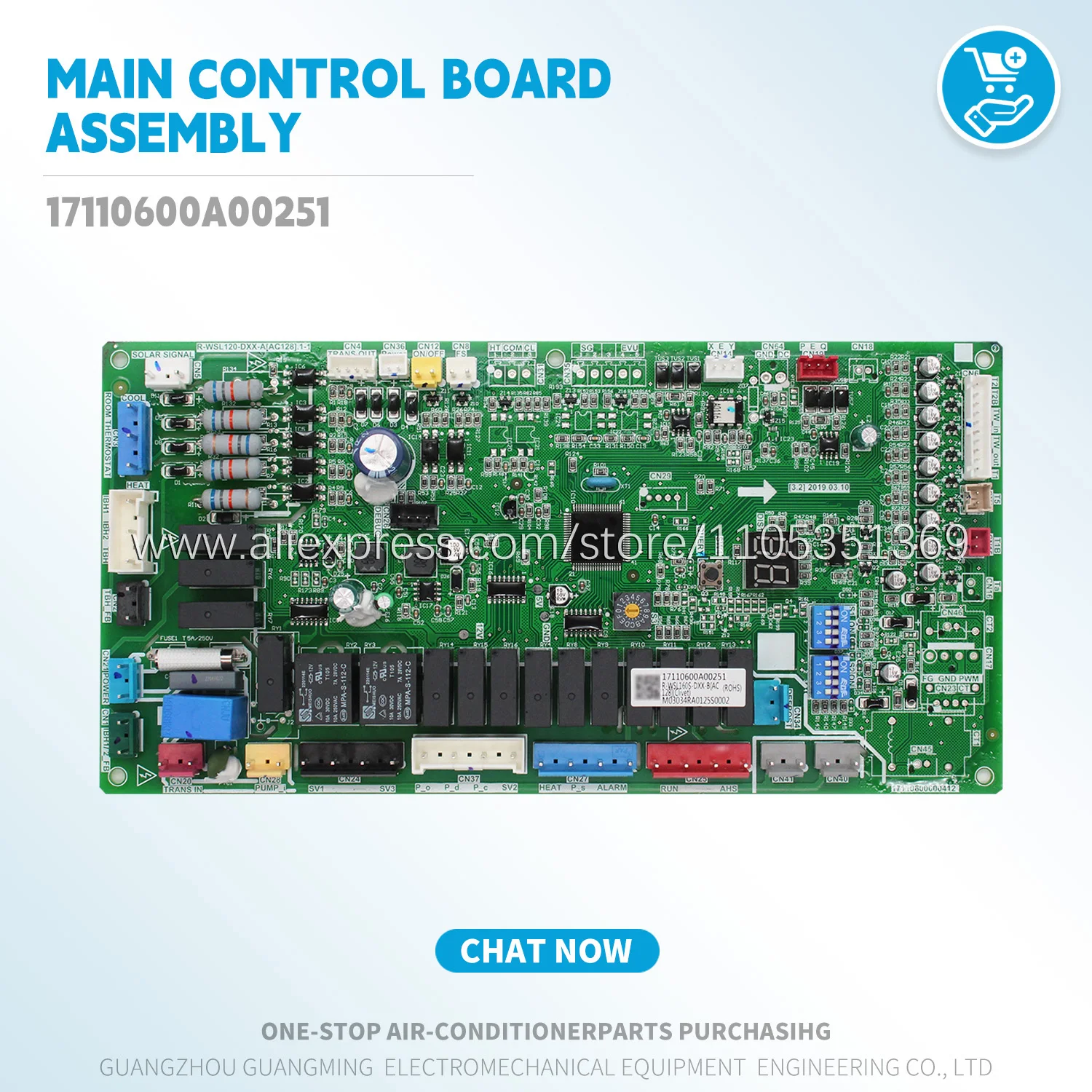 0utdoor Main Control Board Assembly 17110600A00251 For Clivet Midea MDV VRF Unit PCB HVAC Air Conditioner Original parts tools
0utdoor Main Control Board Assembly 17110600A00251 For Clivet Midea MDV VRF Unit PCB HVAC Air Conditioner Original parts tools
