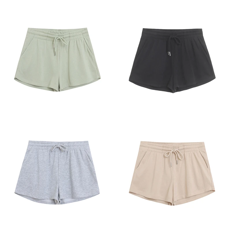 Fashionable Casual Loose Shorts with Side Pockets Slimming Fleece Home Pants Pure Color Short Length Sweatpants for Women
Fashionable Casual Loose Shorts with Side Pockets Slimming Fleece Home Pants Pure Color Short Length Sweatpants for Women