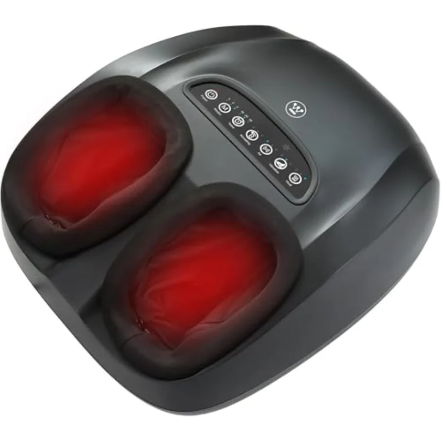 Heated Electric Foot Massager with Heat Compression Adjustable Heat Intensity Levels Shiatsu Kneading Vibration Heel Scraping f
Heated Electric Foot Massager with Heat Compression Adjustable Heat Intensity Levels Shiatsu Kneading Vibration Heel Scraping f