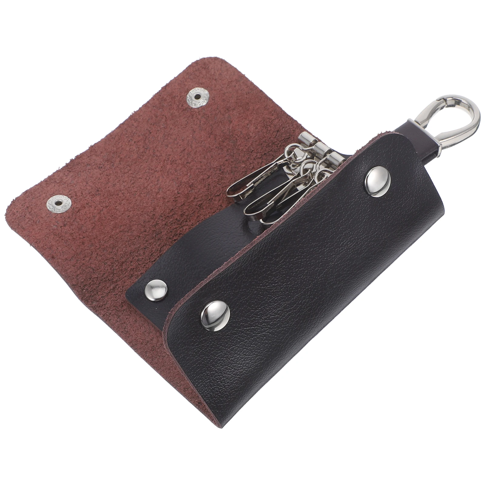 1pc Key Case for Men Coffee Brown Genuine Keys Bag Large Storage Car Key Pouch Organizer Portable Compact Lightweight
1pc Key Case for Men Coffee Brown Genuine Keys Bag Large Storage Car Key Pouch Organizer Portable Compact Lightweight