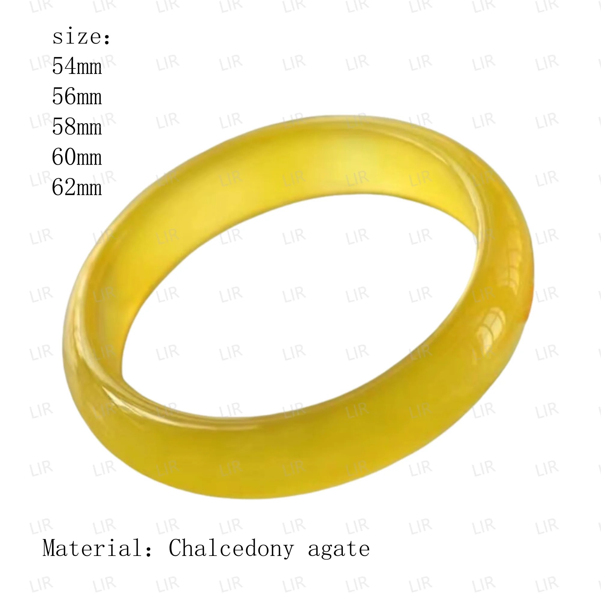 LIR Brazilian Ice-like Yellow Chalcedony 15mm Mid-Width Bangle - Icy Yellow Agate, Vibrant Yellow, Youthful Vibe, Trendy
LIR Brazilian Ice-like Yellow Chalcedony 15mm Mid-Width Bangle - Icy Yellow Agate, Vibrant Yellow, Youthful Vibe, Trendy