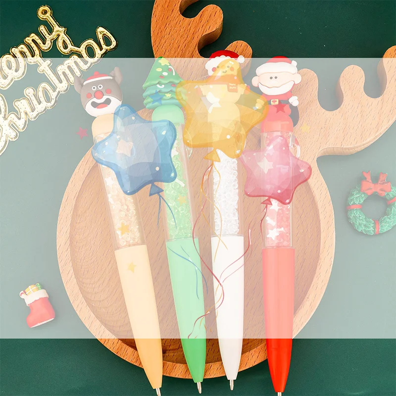 Мультяшная рождественская шариковая ручка, милая ручка Санта-Клауса для студенческих канцелярских принадлежностей, подарок
Мультяшная рождественская шариковая ручка, милая ручка Санта-Клауса для студенческих канцелярских принадлежностей, подарок