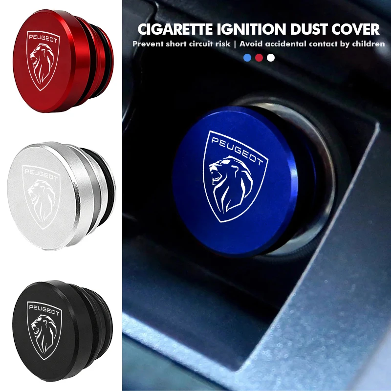 Universal Car Cigarette Lighter Cover Dust Proof Cap Accsesories For Peugeot GTLine 308 508 5008 3008 408 206 207 106 406 607
Universal Car Cigarette Lighter Cover Dust Proof Cap Accsesories For Peugeot GTLine 308 508 5008 3008 408 206 207 106 406 607