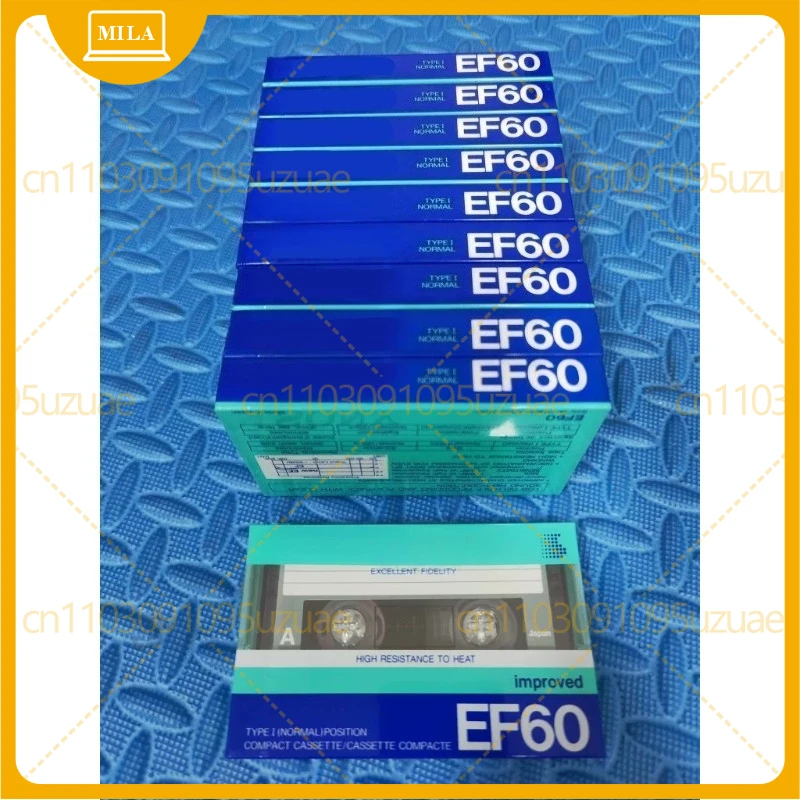 5pcs For SONY EF60 86 Version Type I Blank Cassette Tape, Brand New Sealed Vintage Nostalgic Collection
5pcs For SONY EF60 86 Version Type I Blank Cassette Tape, Brand New Sealed Vintage Nostalgic Collection