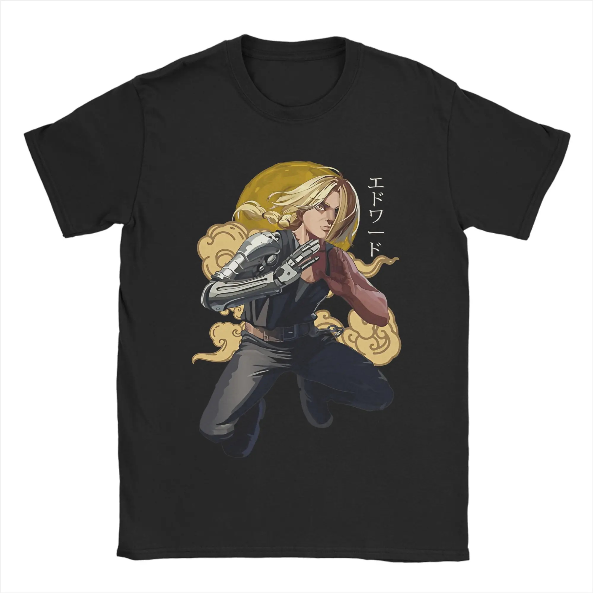 Fullmetal Alchemist Brotherhood Cotton T Shirt Adult Summer Aesthetic T-Shirts Crew Neck Fashion Tees Oversized Design Clothes
Fullmetal Alchemist Brotherhood Cotton T Shirt Adult Summer Aesthetic T-Shirts Crew Neck Fashion Tees Oversized Design Clothes