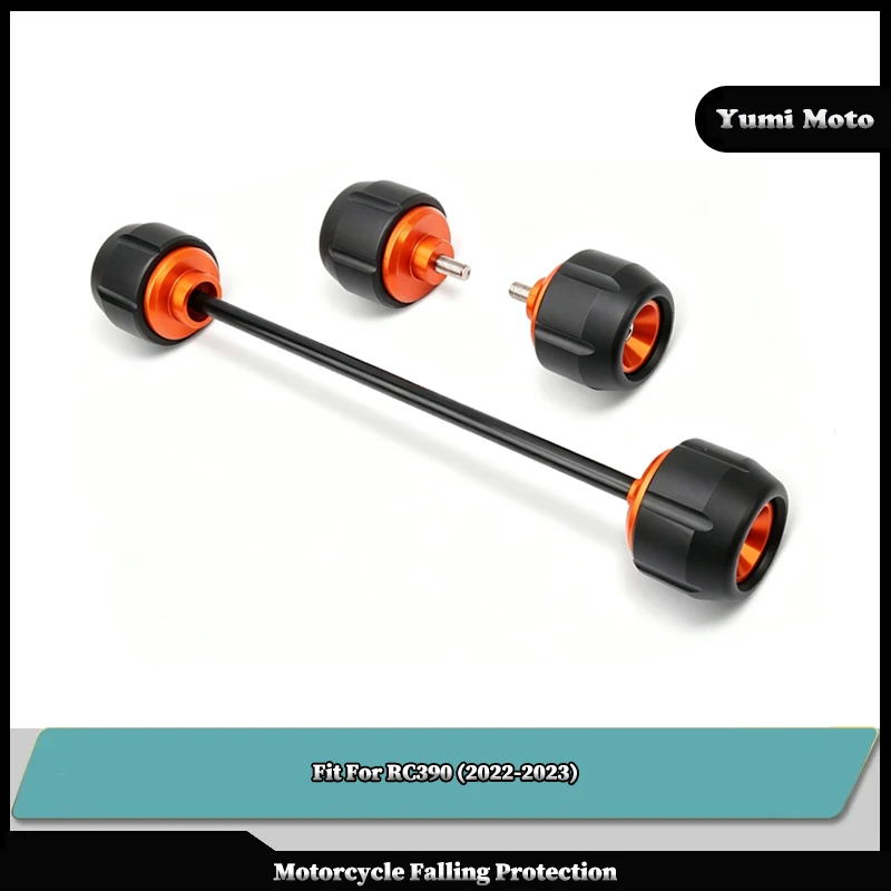 Fit For KTM RC390 RC 390 2022-2023 Motorcycle Front & Rear Wheel Fork Axle Sliders Cap Crash Protector
Fit For KTM RC390 RC 390 2022-2023 Motorcycle Front & Rear Wheel Fork Axle Sliders Cap Crash Protector