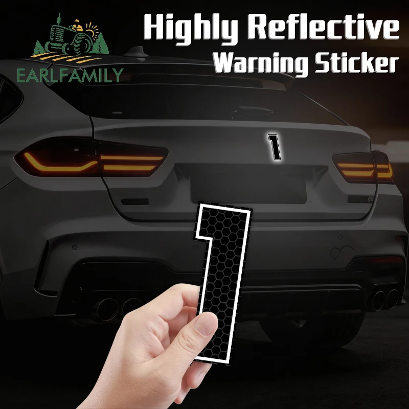 EARLFAMILY Racing Number Reflective Car Stickers Waterproof Motorcycle Windows Truck Bumper PVC Decals Exterior Accessories
EARLFAMILY Racing Number Reflective Car Stickers Waterproof Motorcycle Windows Truck Bumper PVC Decals Exterior Accessories