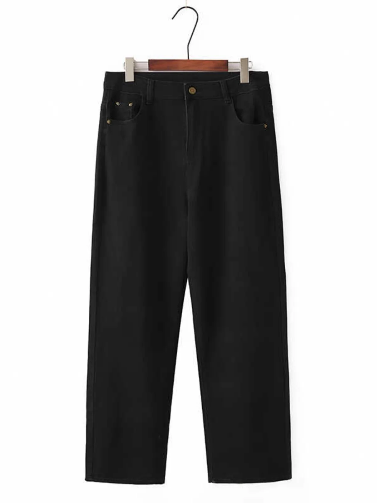 High Waist Loose Wide Leg Black Jeans Slimming Commute Versatile plus Size Elastic Straight Long Pants Floor-Length Trousers
High Waist Loose Wide Leg Black Jeans Slimming Commute Versatile plus Size Elastic Straight Long Pants Floor-Length Trousers