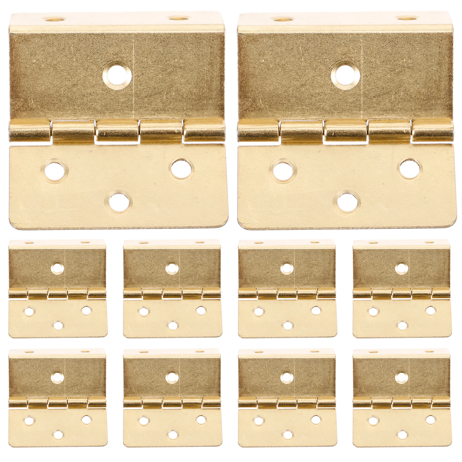10pcs Three-fold Iron Hinges 6 Holes Vintage Smooth Operation Furniture Accessories Wardrobe Wooden Box Kitchen for doors
10pcs Three-fold Iron Hinges 6 Holes Vintage Smooth Operation Furniture Accessories Wardrobe Wooden Box Kitchen for doors
