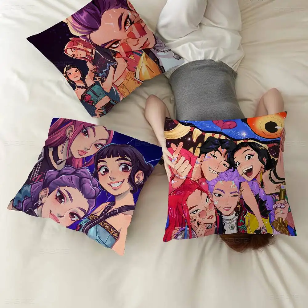 Classic Movie K-Pop D-Demon H-Hunters Cushion Cover Car Throw Pillow Case For Sofa Car Christmas Gift 40x40cm 45x45cm
Classic Movie K-Pop D-Demon H-Hunters Cushion Cover Car Throw Pillow Case For Sofa Car Christmas Gift 40x40cm 45x45cm
