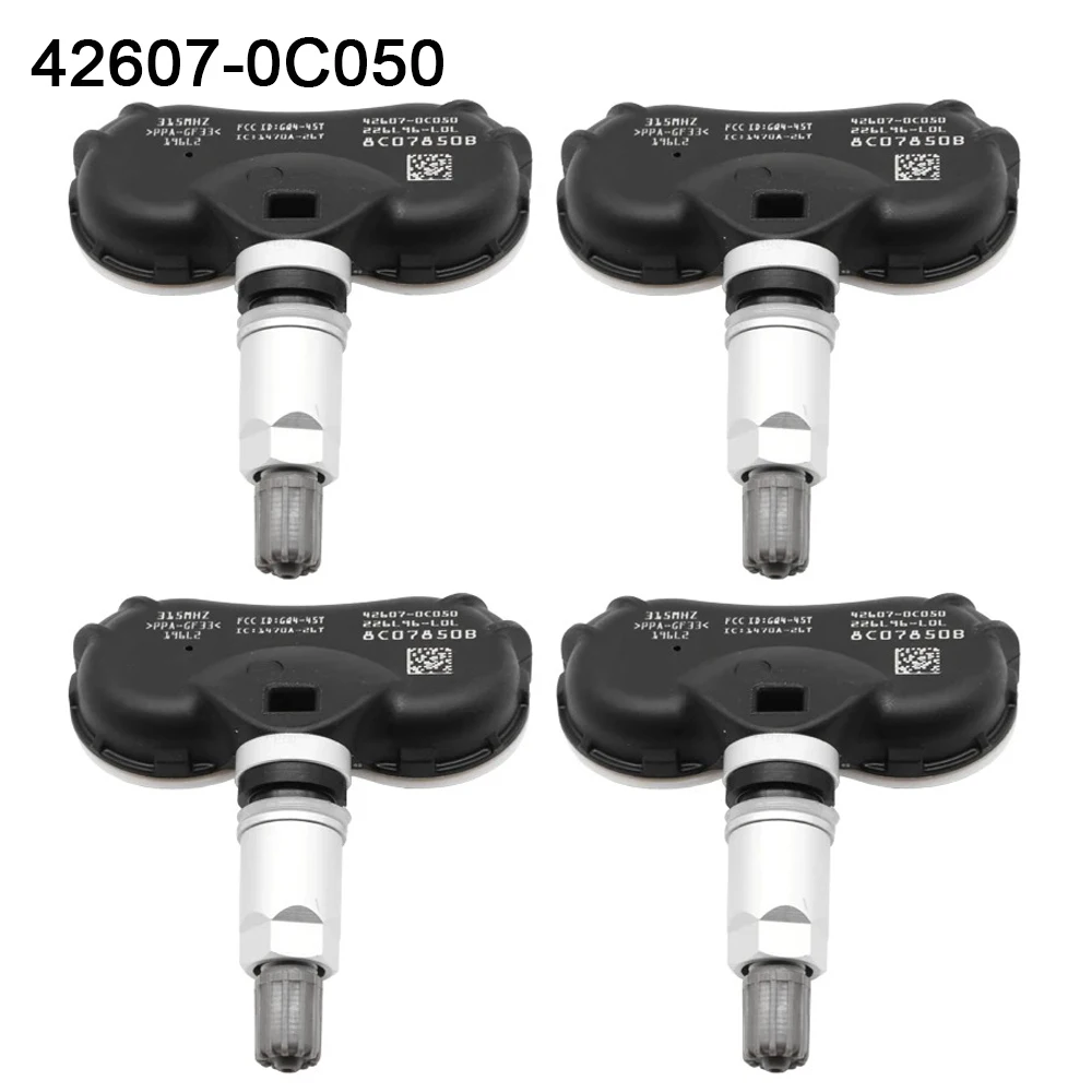 1/4 шт. TPMS автомобильный датчик давления в шинах 42607-0C050 315 МГц для Toyota Sequoia Sienna Tundra
1/4 шт. TPMS автомобильный датчик давления в шинах 42607-0C050 315 МГц для Toyota Sequoia Sienna Tundra