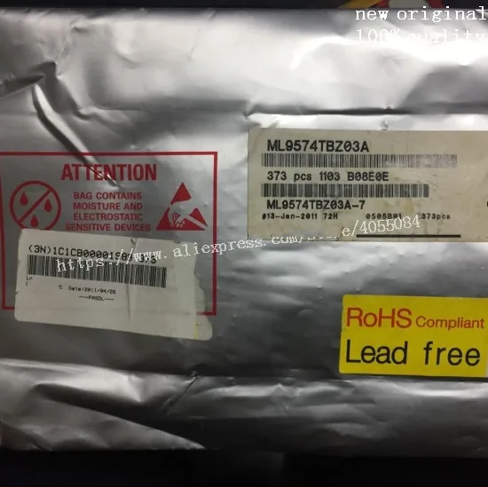 10 шт./партия, новинка, оригинал, 100% качество, ML9574TBZ03A ML9574 ML9574TBZ03
10 шт./партия, новинка, оригинал, 100% качество, ML9574TBZ03A ML9574 ML9574TBZ03