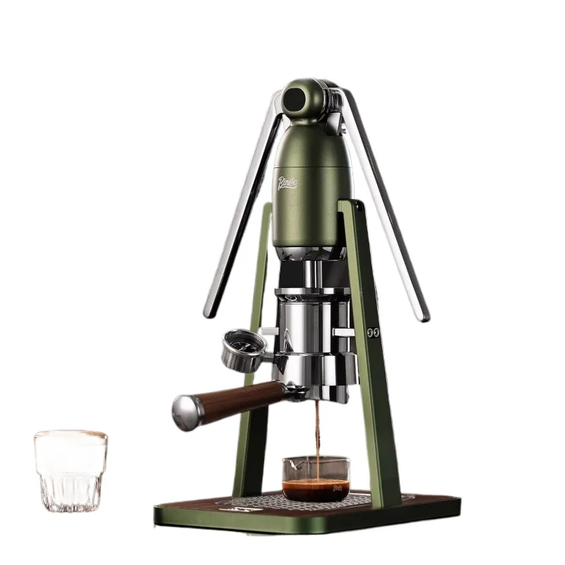 Hand press coffee machine Double tie rod Manual espresso extraction Small household semi-automatic
Hand press coffee machine Double tie rod Manual espresso extraction Small household semi-automatic