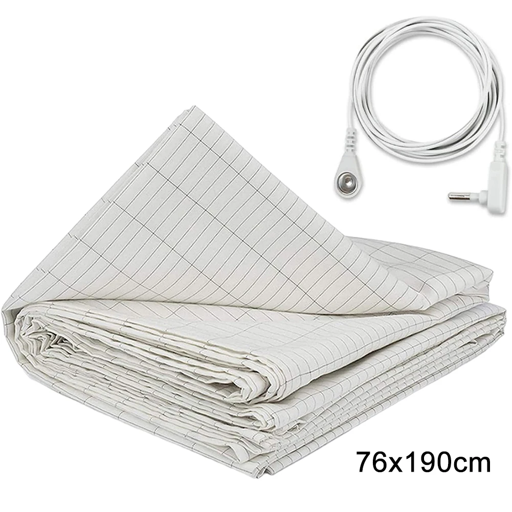 Grounding Sheet Silver Fiber White Conductive Organic Grounding Sleep With Cable 15 Foot 29x75in Home Improvement
Grounding Sheet Silver Fiber White Conductive Organic Grounding Sleep With Cable 15 Foot 29x75in Home Improvement