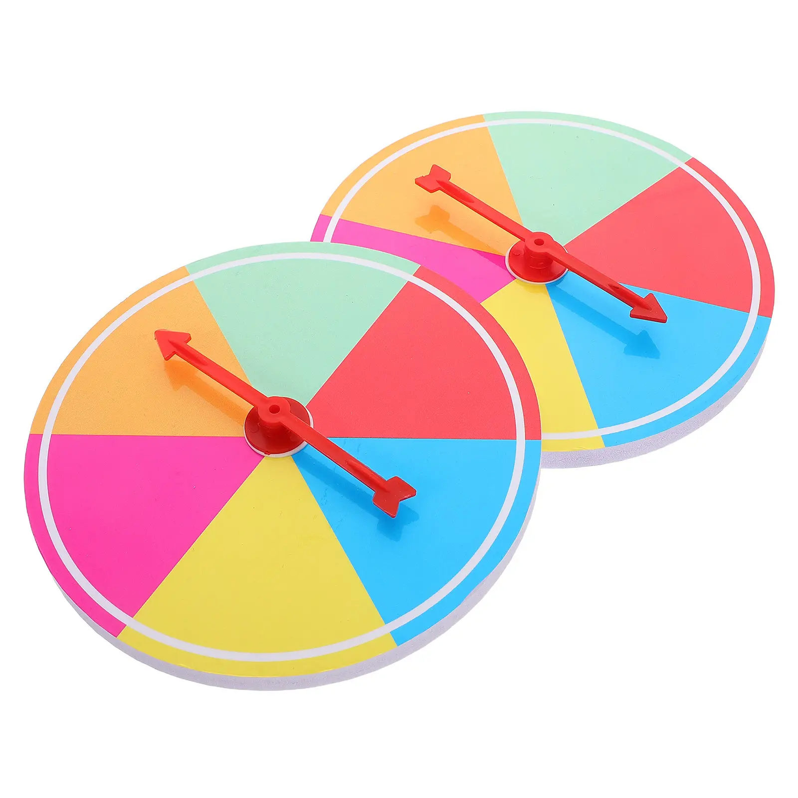 2pcs Wheel Spinner Rainbow Arrow Probability Blank Arrow Spinners Board Spinner for Classroom Party DIY Decor
2pcs Wheel Spinner Rainbow Arrow Probability Blank Arrow Spinners Board Spinner for Classroom Party DIY Decor