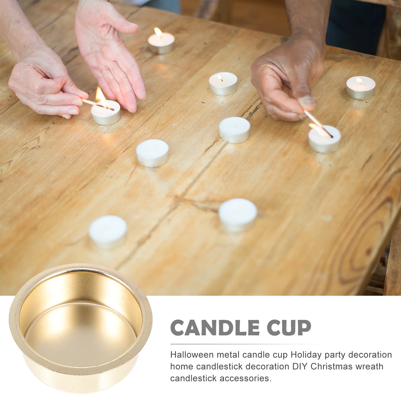 4Pcs Safe Metal Cups Iron Candlesticks for Home Hotel Club Table Decoration Accessories Candlesticks Cups
4Pcs Safe Metal Cups Iron Candlesticks for Home Hotel Club Table Decoration Accessories Candlesticks Cups