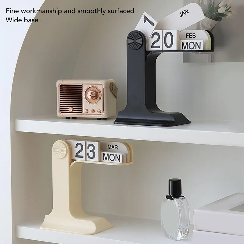Daily Flip Calendar for Desk, Reusable Office Desktop Decor Home Accessories Photography Props Stress Relief Ornament Black New
Daily Flip Calendar for Desk, Reusable Office Desktop Decor Home Accessories Photography Props Stress Relief Ornament Black New