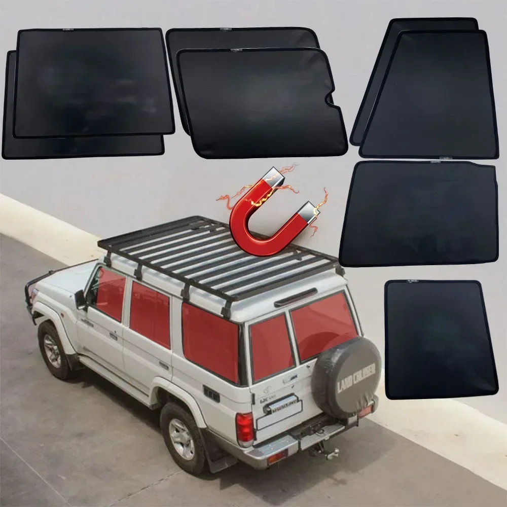 8pcs Magnetic Window Sun Shade UV Protection for Toy ota Land Cruiser 76 J76 LC76 Accessories
8pcs Magnetic Window Sun Shade UV Protection for Toy ota Land Cruiser 76 J76 LC76 Accessories